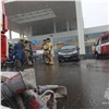 В красноярской «Планете» загорелась кровля