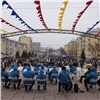 Праздничный митинг и фейерверк: Красноярск отмечает День весны и труда