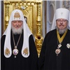 Патриарх Кирилл наградил красноярского митрополита Пантелеимона церковным орденом