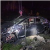 Водитель «Камри» погиб в одиночном ДТП на юге Красноярского края (видео)