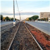 На правобережье Красноярска продолжается демонтаж трамвайных путей 