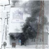 Красноярцев напугал черный дым в районе электроподстанции