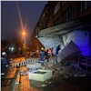 Коммунальнальщики устраняют последствия ураганного ветра в центре Красноярска