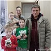 Член регионального политсовета «Единой России» Дмитрий Меркулов к Новому году исполнил желания маленьких минусинцев