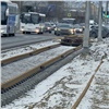 Красноярцам объяснили «кривую» укладку трамвайных рельсов на правобережье города
