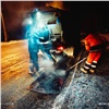В Красноярске за зиму по ночам провели срочный ремонт более 3 тыс. кв. метров дорог 