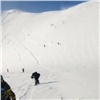 В Приисковом сноубордиста завалило лавиной (видео)
