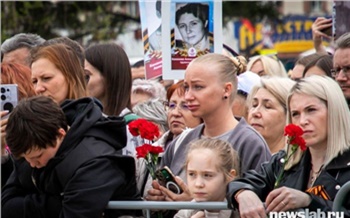 «Мы — потомки героев»: как красноярцы встретили 80-летний юбилей Победы