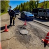 В Красноярске продолжается укладка асфальта после ремонтов водопроводных сетей. Список адресов