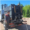 В Красноярске на улицы вышли новые поливальные машины