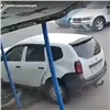 В Красноярском крае сильно пьяный водитель жестко сбил женщину (видео)