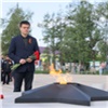 В День памяти и скорби первые лица Красноярского края возложили цветы у Вечного огня