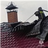 Три бани сгорели за ночь под Красноярском