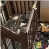 В Красноярске молодая мать заперла трехлетнего мальчика в квартире без еды и света (видео)