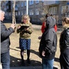 В Красноярске после жалоб жителей убрали свалку и обрезали деревья в Центральном районе