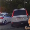 Убегавший от полицейских автомобилист попал в ДТП в Ачинске (видео)