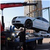BMW без двигателя и номеров вывезли из Центрального района Красноярска 