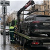 В Москве с начала года эвакуировали более 30 тысяч автомобилей премиум-класса