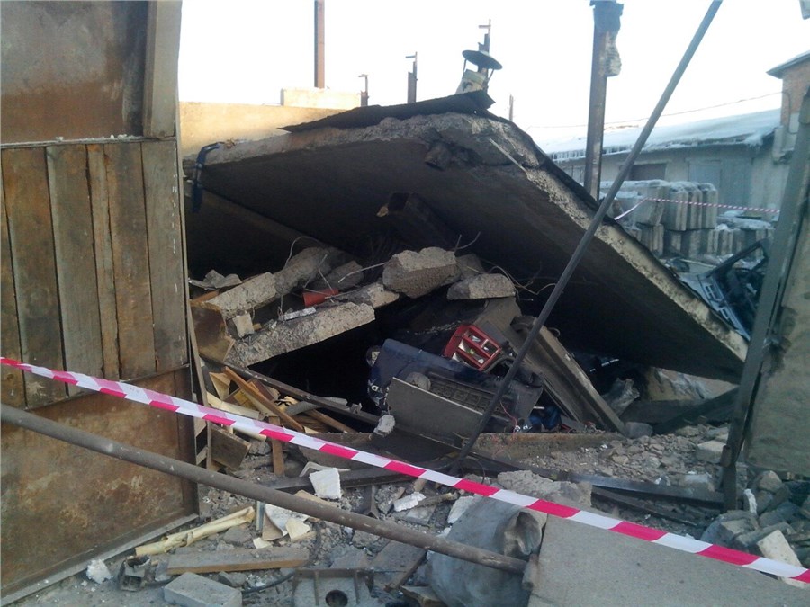 Что произошло в абакане сегодня. Взрыв гаража в Абакане.