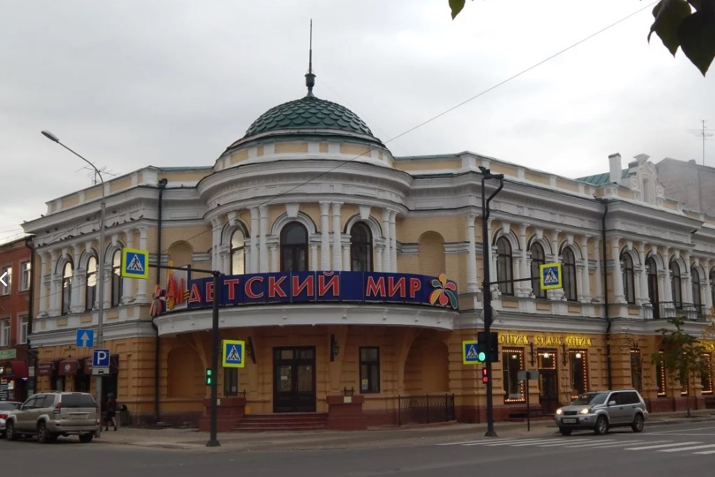 Программ на мир красноярск. Дом купца Гадалова Красноярск.