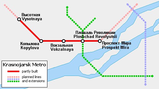 Станции метро красноярск проект