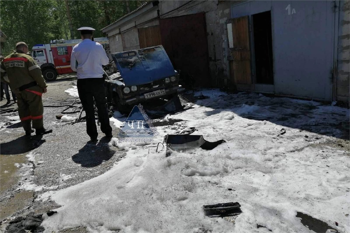 В Железногорске взорвался газовый баллон в автомобиле, один человек погиб  (видео) / Происшествия Красноярска и Красноярского края / Newslab.Ru