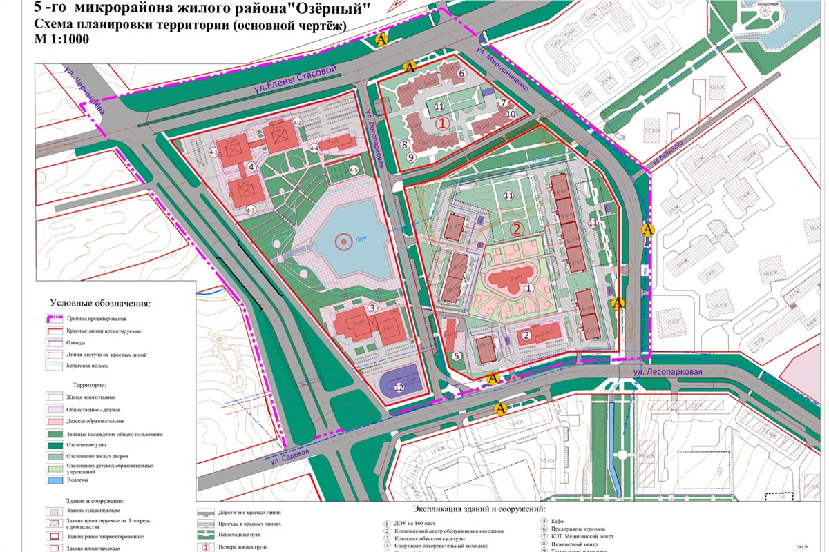 План застройки кировского района перми