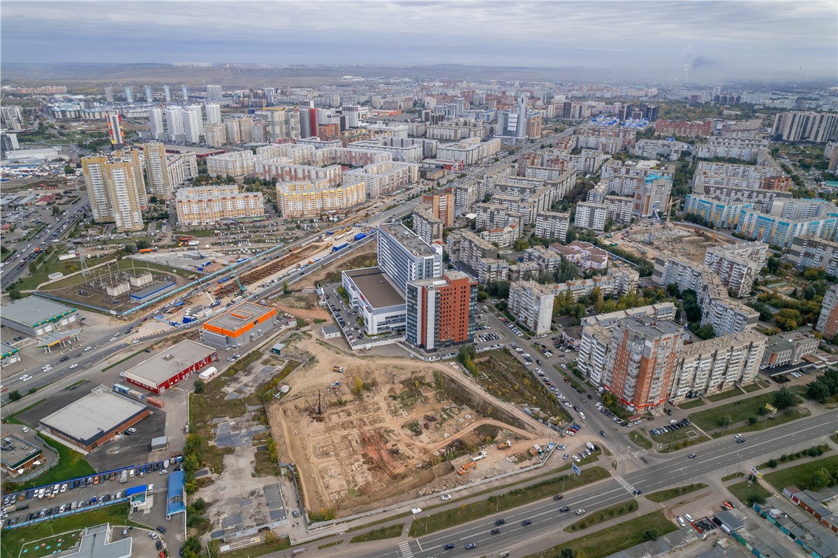 СМ.СИТИ» начала строительство нового квартала на Взлётке и назвала  стоимость квартир / Новости общества Красноярска и Красноярского края /  Newslab.Ru