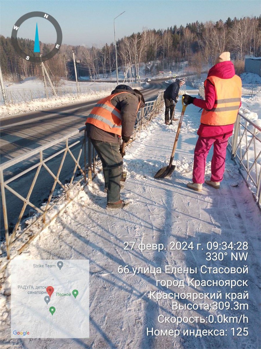 Дорожники объяснили красноярцам, почему не могут очистить тротуары ото ...