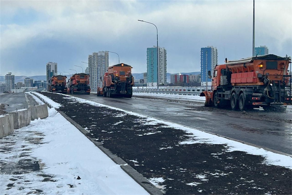 В Красноярске открыли недостроенную развязку на Северном шоссе / Новости  общества Красноярска и Красноярского края / Newslab.Ru